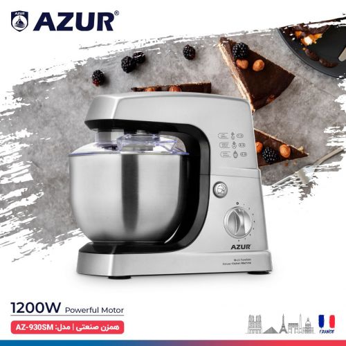 گچین مال  - همزن صنعتی AZUR مدل AZ-930SM - با قدرت 1200 وات و طراحی مدرن